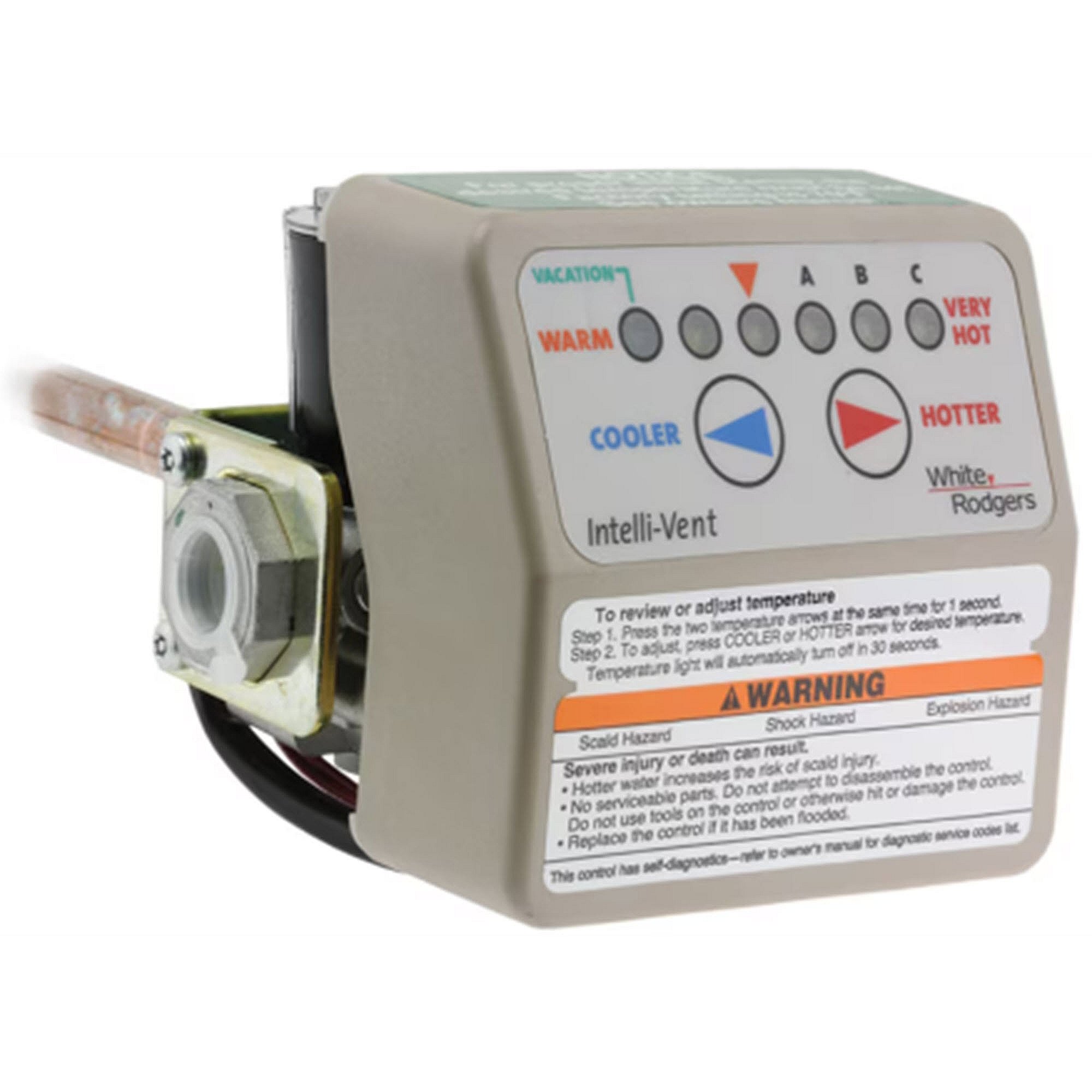 Part #sp13846A, Rheem 120V 10 Wc Lp 1/2 Gas Valve