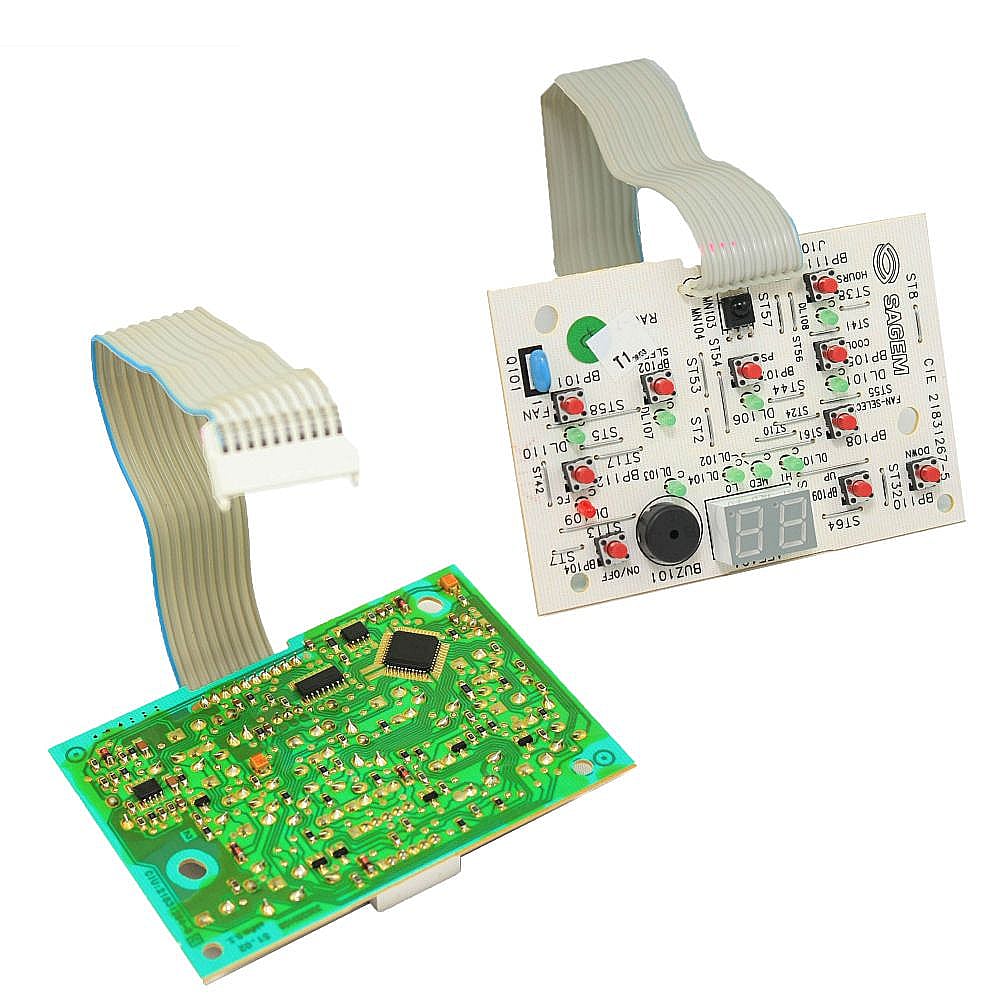 Kenmore Part #309350406, Room Air Conditioner User Interface Board | 8.10 x 2.30 x 3.80