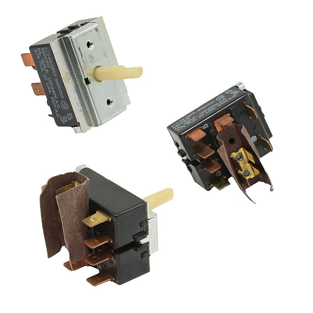 Gibson Part #5303201836, Room Air Conditioner Rotary Switch | 4.95 x 3.75 x 2.50