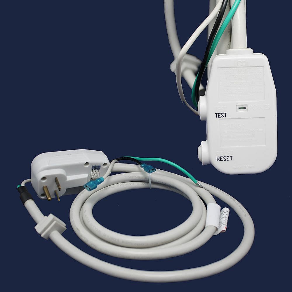 Frigidaire Part #5304459590, Power Cord | 12.45 x 12.25 x 2.15