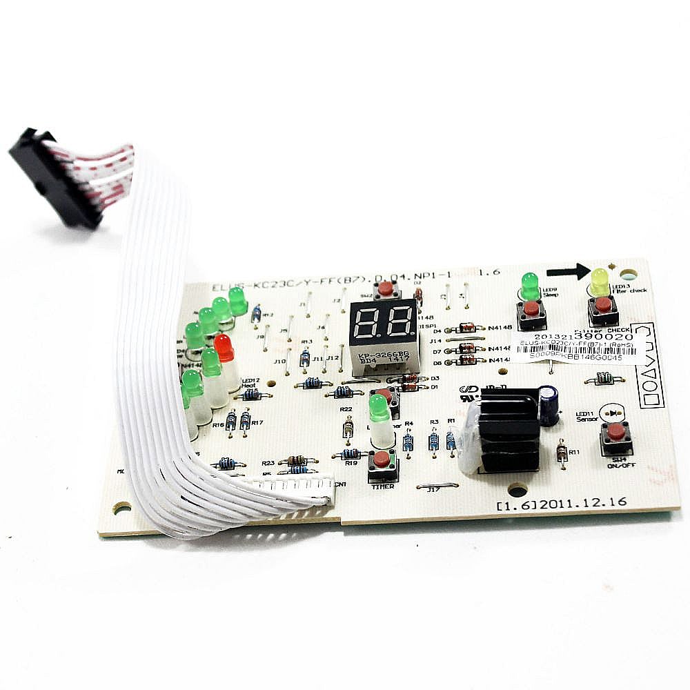 Part #5304470987, Room Air Conditioner Control Panel Assembly / 6.40 x 5.80 x 1.55