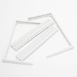 Room Air Conditioner Accordion Filler Kit for Crosley CAHE8ERR410A12 - Part 5304471252