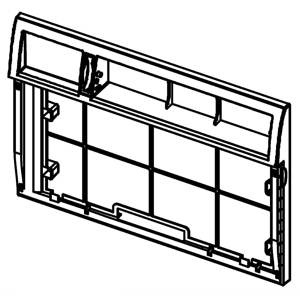 Kenmore Part #5304476305, Room Air Conditioner Front Grille | 23.75 x 17.00 x 2.00