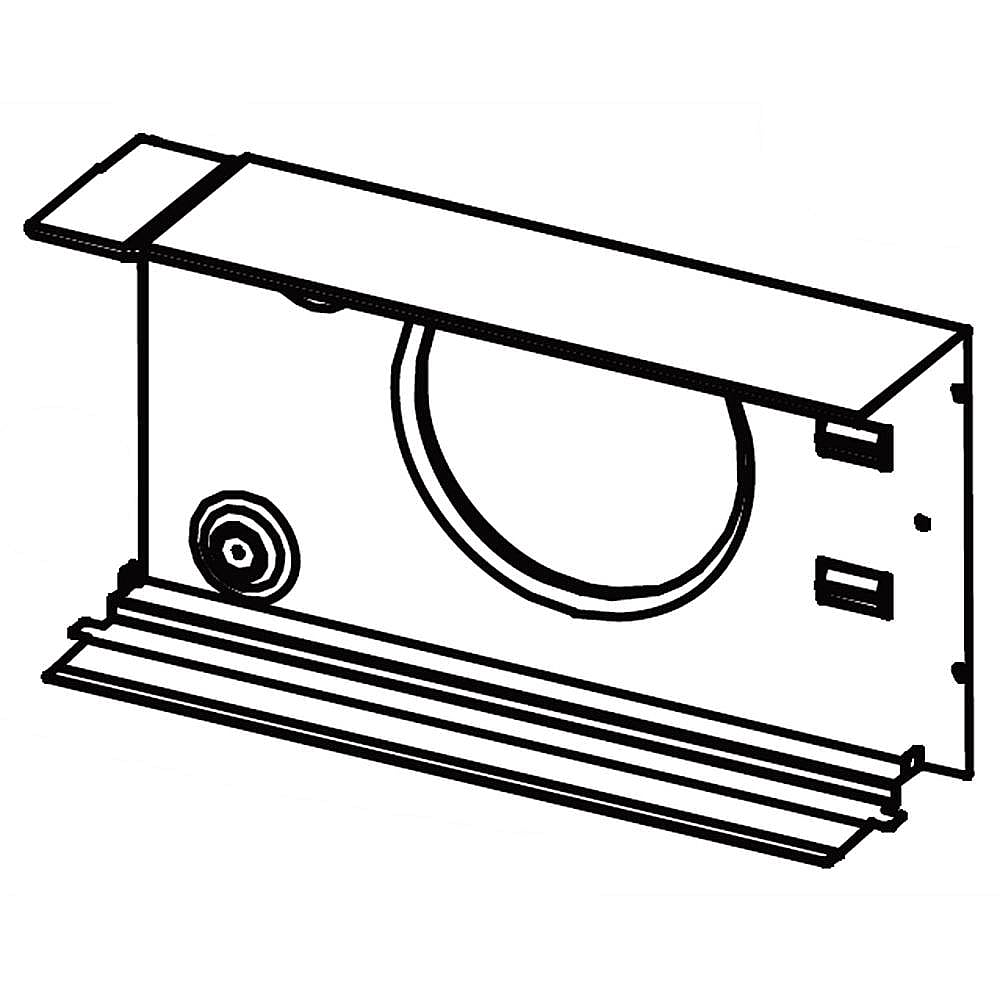 Kenmore Part #5304476389, Scroll | 19.00 x 9.50 x 6.50