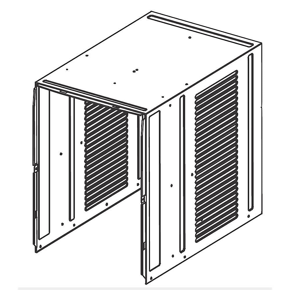 Kenmore Part #5304476503, Cabinet | 22.75 x 20.25 x 14.75