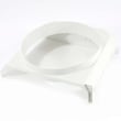 Room Air Conditioner Condenser Fan Shroud for Frigidaire FRA12EHT210 - Part 5304482546