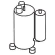 Compressor for Crosley CAE8ESRR410A12 - Part 5304483171