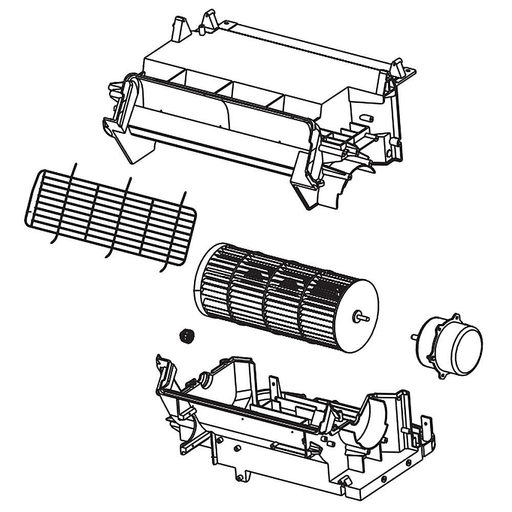 Part #5304484407, Scroll Assembly