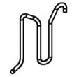 Suction Tube for Frigidaire CRA073PU113 - Part 5304484444