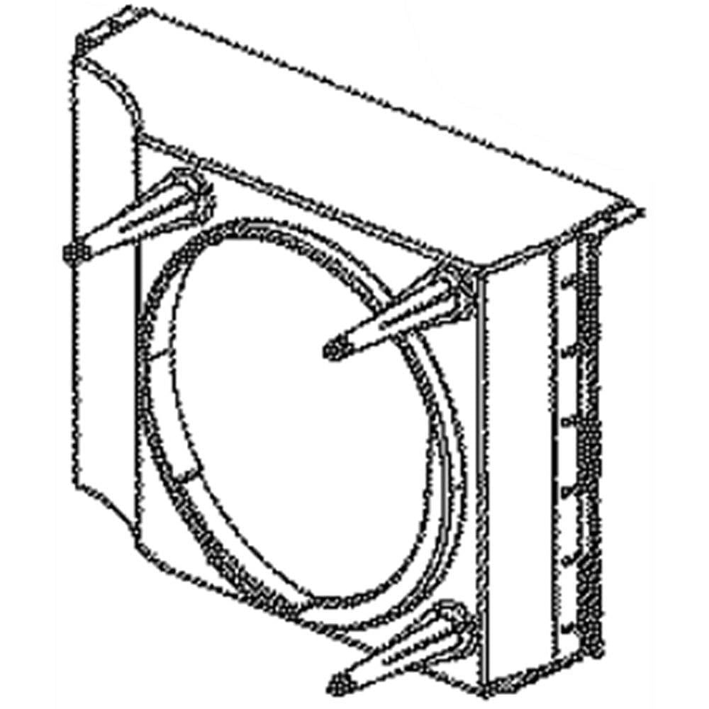 Kenmore Part #5304495634, Shroud | 17.00 x 16.50 x 12.50