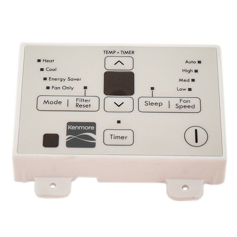 Kenmore Part #5304495733, Room Air Conditioner Control Panel And Touchpad | 4.65 x 3.90 x 1.10