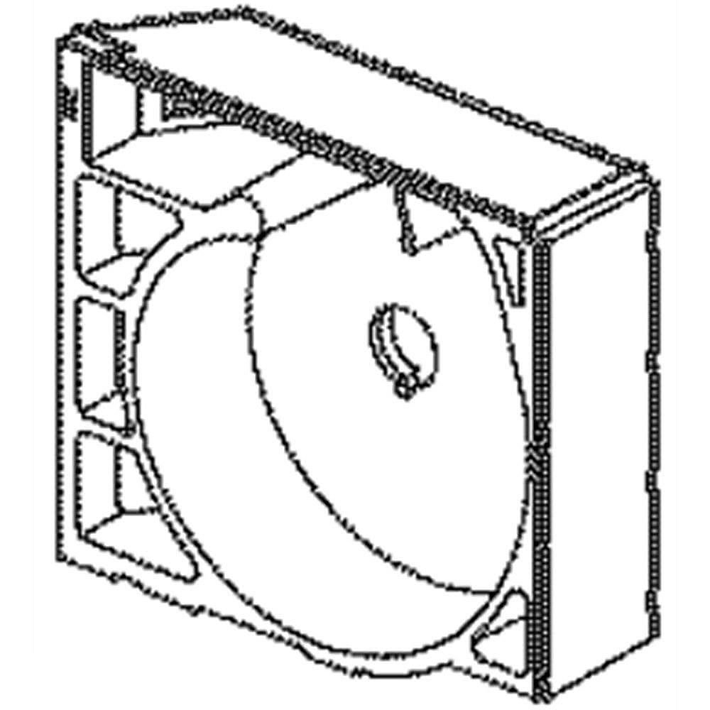 Kenmore Part #5304495742, Scroll | 18.10 x 16.70 x 6.50