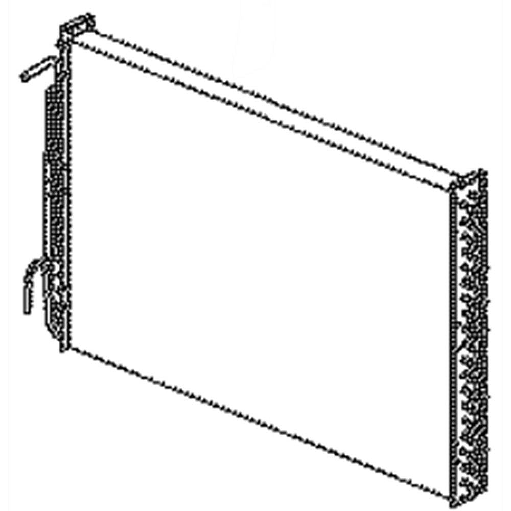 Part #5304500893, Kenmore Room Air Conditioner Condenser Assembly / 23.60 x 21.30 x 9.70