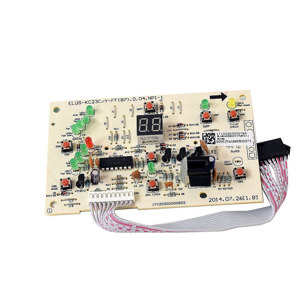 Part #5304501982, Crosley Room Air Conditioner Electronic Control Board / 8.85 x 5.75 x 2.35