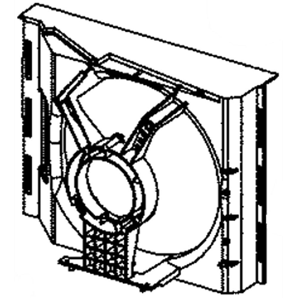 Kenmore Part #5304504736, Shroud | 16.45 x 13.00 x 8.05