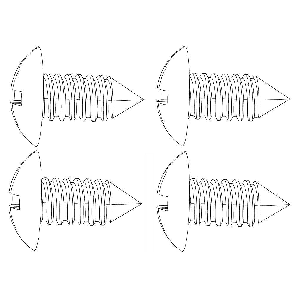 Frigidaire Part #5304515721, Screw Kit, top Rail | 0.30 x 0.30 x 0.20