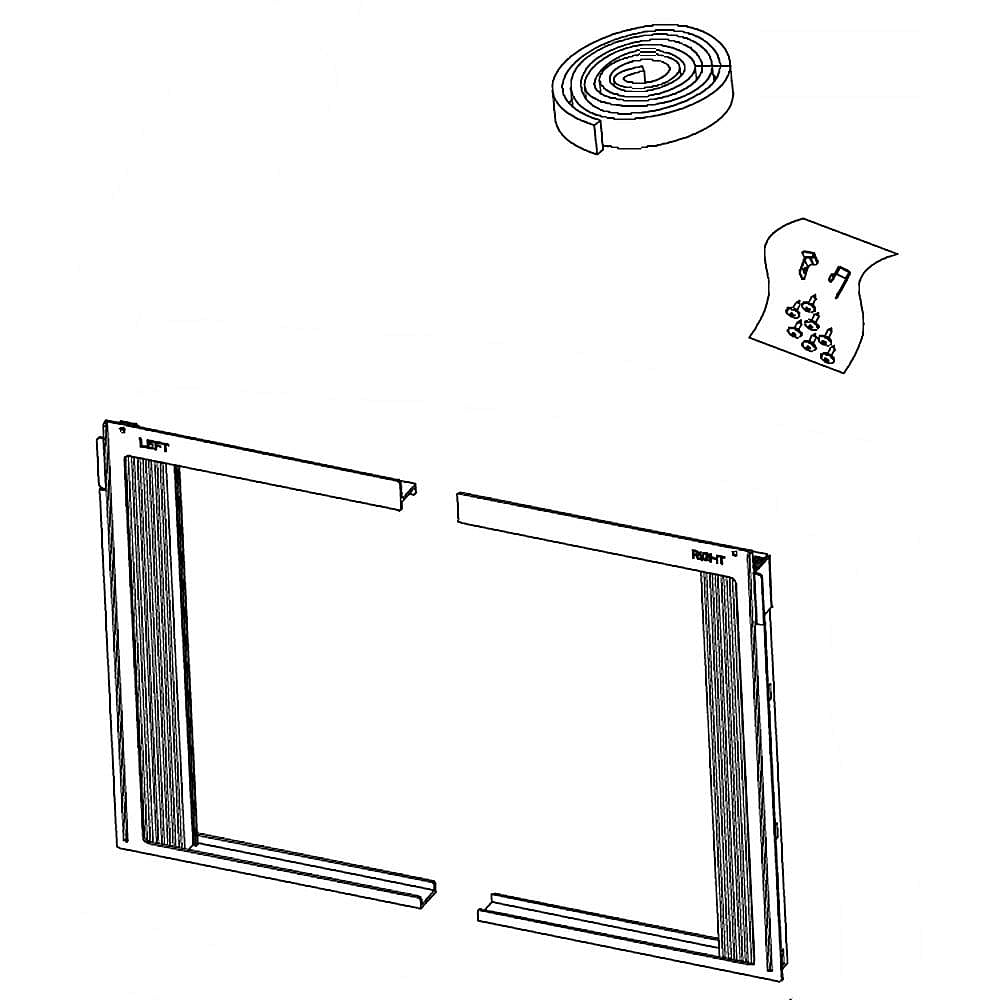 Part #5304515722, Room Air Conditioner Installation Kit / 20.80 x 15.00 x 3.30