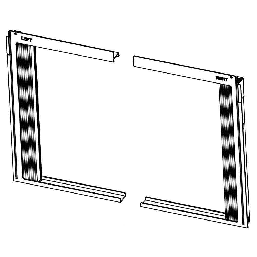 Part #5304515723, Room Air Conditioner Accordion Filler Kit / 25.90 x 21.50 x 2.60