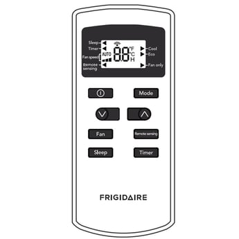 Room Air Conditioner Remote Control 5304515943 Parts Sears Partsdirect