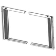 Room Air Conditioner Accordion Filler Kit for Frigidaire FFRE1033U10 - Part 5304515981