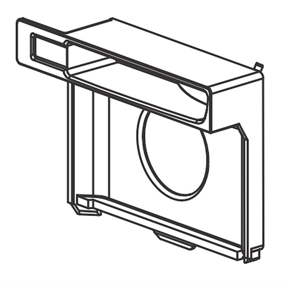 Part #5304516335, Air Duct, front