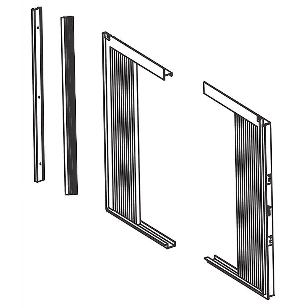 Frigidaire Part #5304516424, Room Air Conditioner Accordion Filler Kit | 20.50 x 14.00 x 1.38