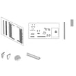 Installation Kit,window Mtg ,complete for Frigidaire FFRA2822U20 - Part 5304516442