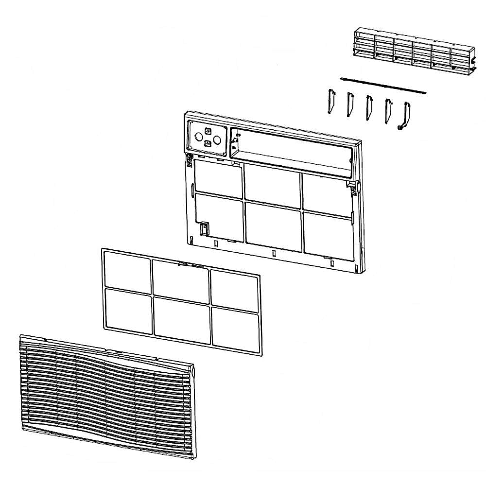 Part #5304525621, Front Panel
