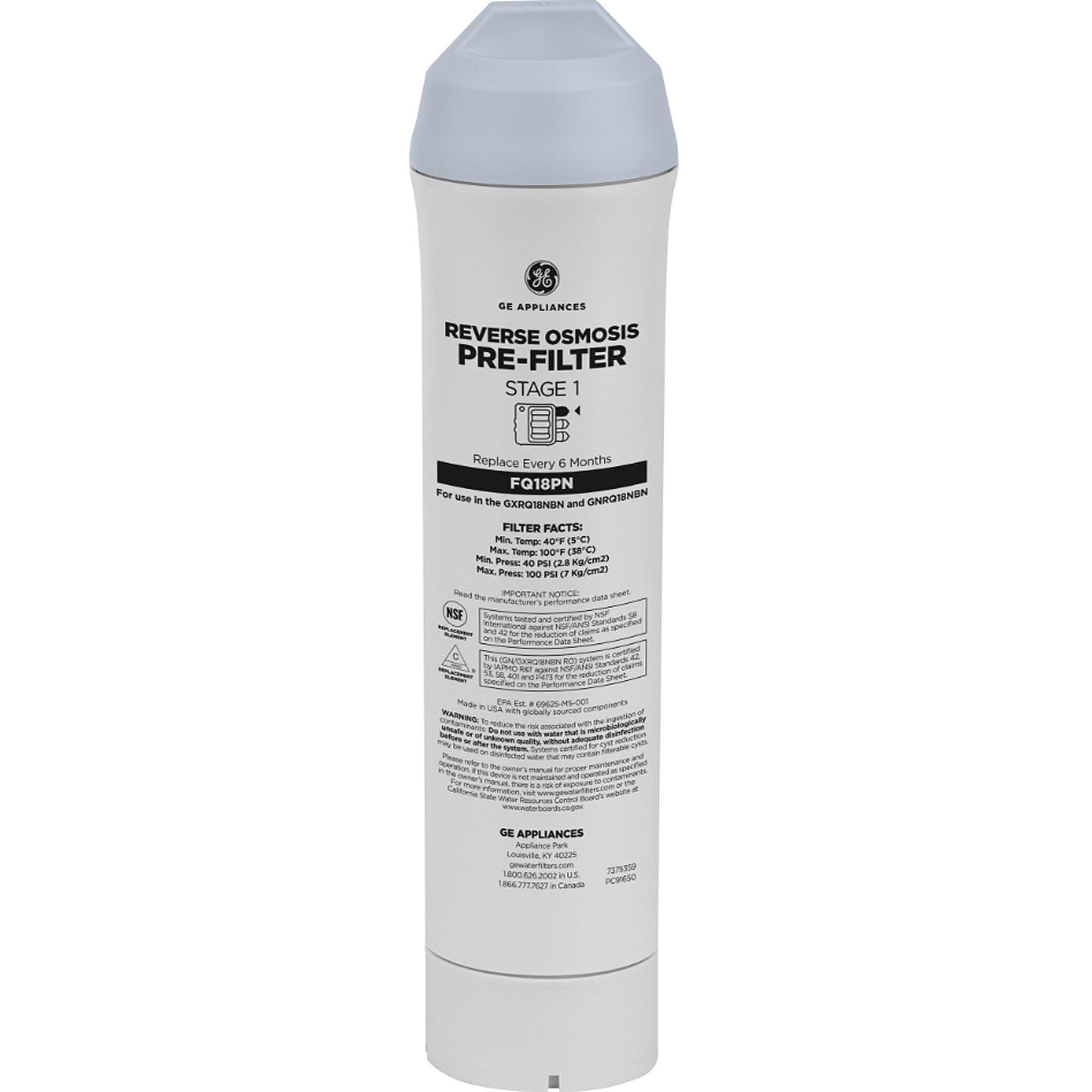 Pre/post Ro Filters FQ18PN