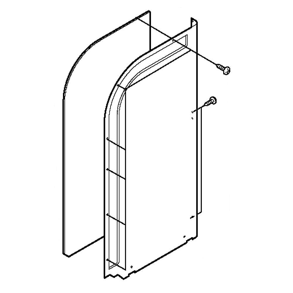 Part #wj01X10169, Divider R As / 34.30 x 17.40 x 4.60
