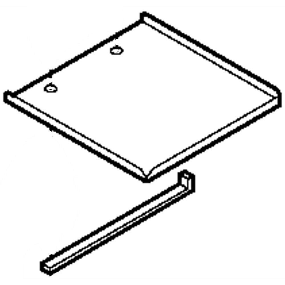Part #wj11X10008, Plate Assembly / 8.00 x 7.50 x 0.30