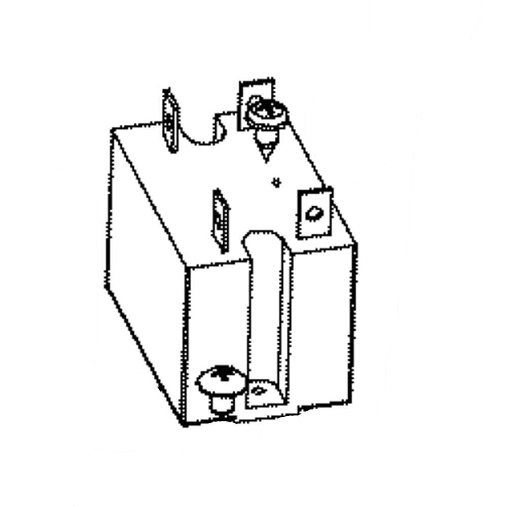 GE Part #wj24X20540, Relay | 4.80 x 4.10 x 3.80