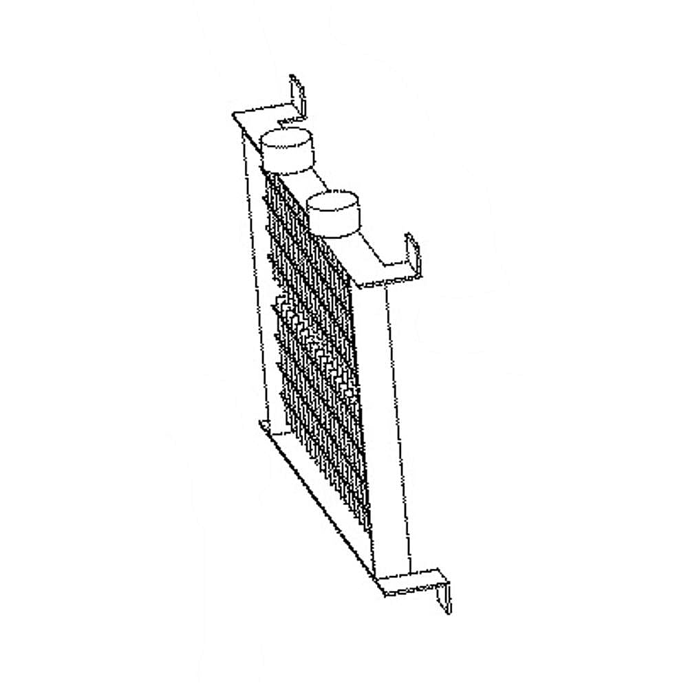GE Part #wj27X10167, Electronic Heater | 13.70 x 12.70 x 4.60