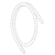 Drain Hose for Haier MVAW018MV2AA - Part WJ53X23032