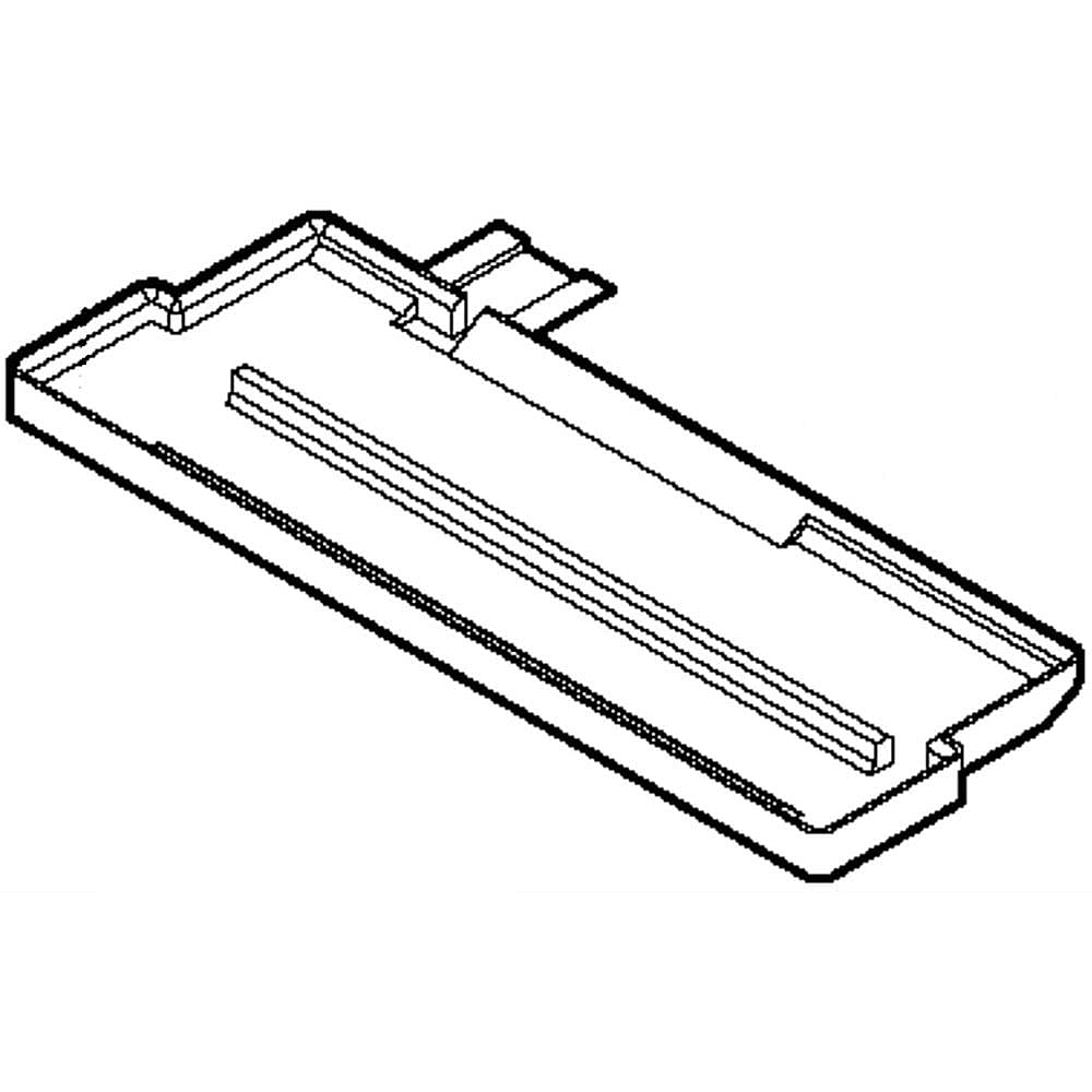 GE Part #wj70X10037, Drain Tray | 25.40 x 12.20 x 2.10