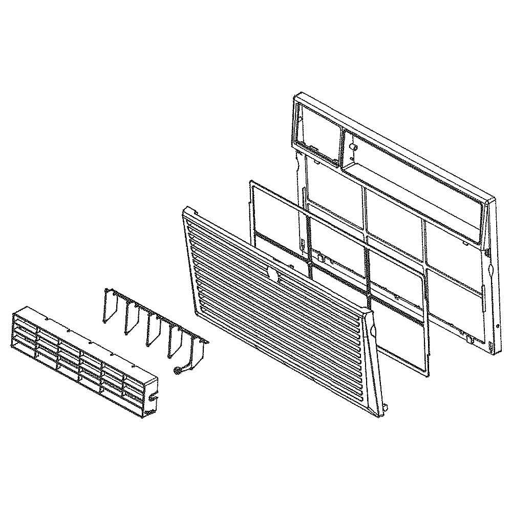 Part #wj71X24795, Front Panel Asm