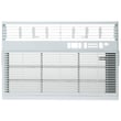 Front Panel Assembly for GE AHE08AZW1 - Part WJ71X26692