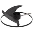 Room Air Conditioner Condenser Fan Blade for GE AZ41E12EAPW2 - Part WJ73X10047