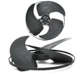Room Air Conditioner Condenser Fan Blade for GE AJCS10DCBW2 - Part WJ73X10157