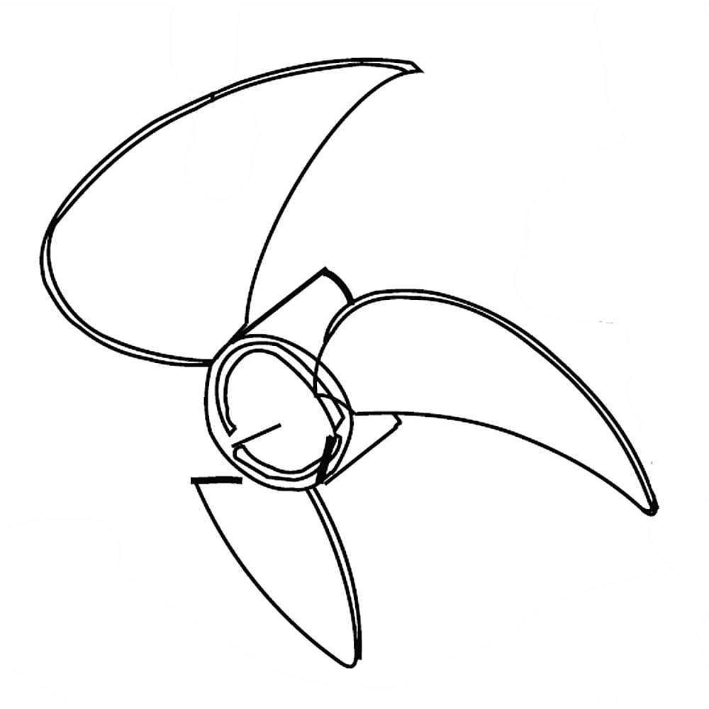 Part #wj73X23190, Fan Blade
