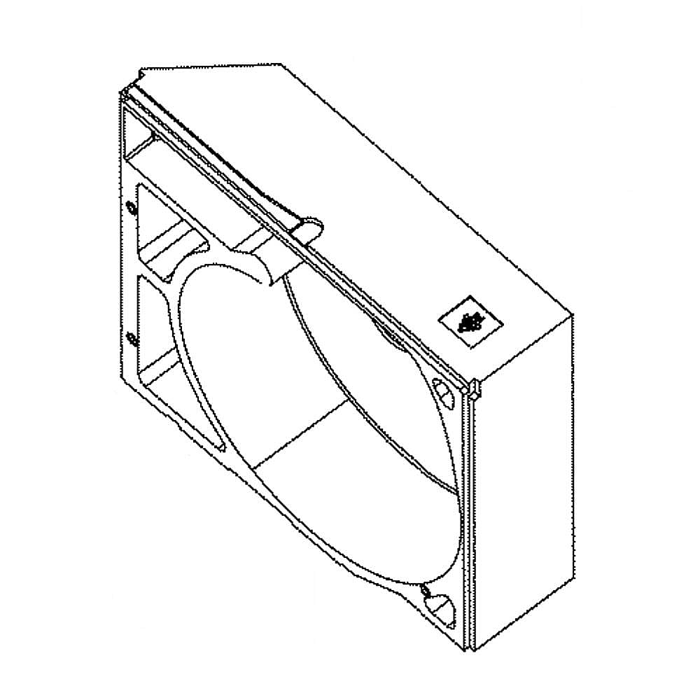 GE Part #wj76X10310, Housing, Pro | 22.10 x 19.80 x 10.60