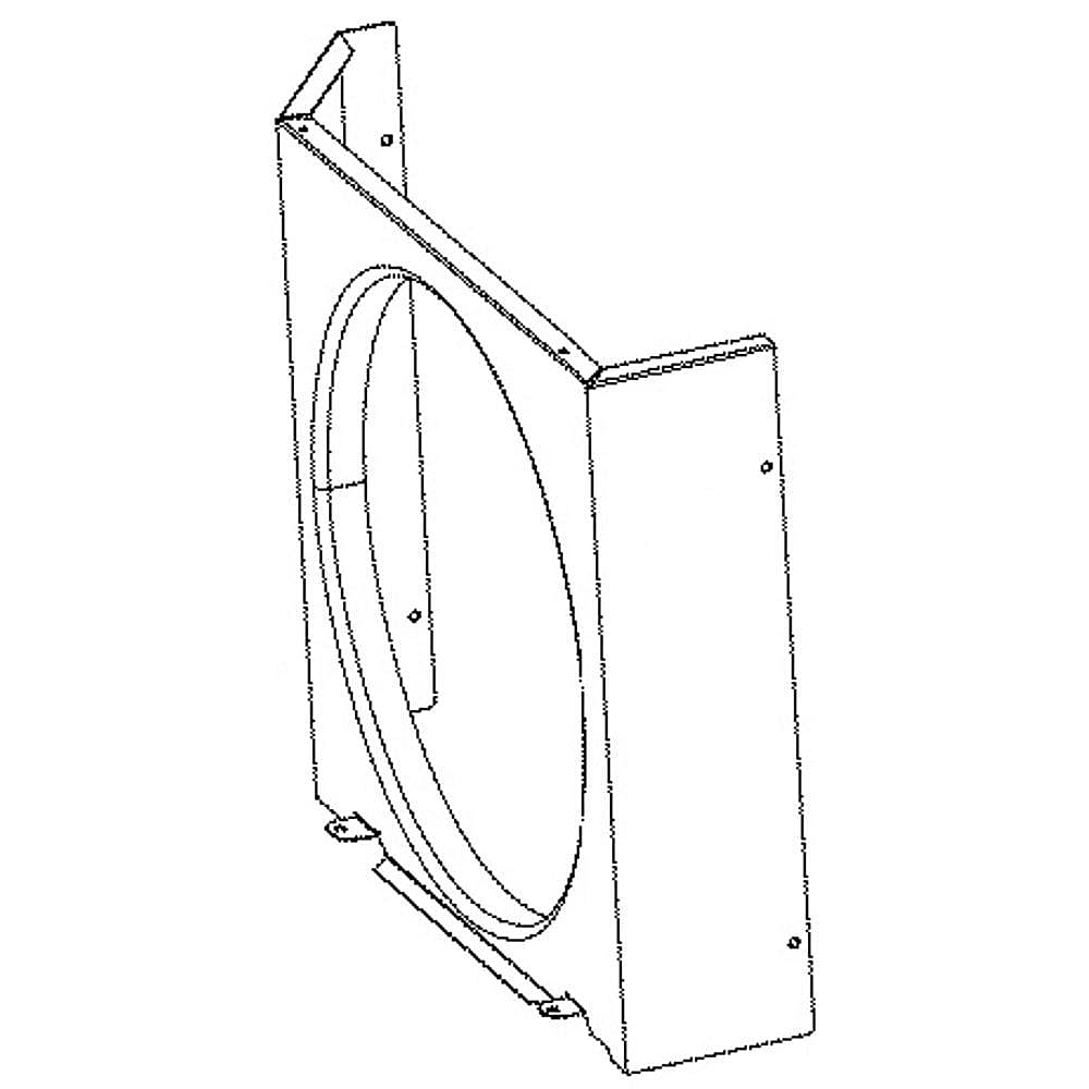 GE Part #wj79X10206, Condensor Co | 18.70 x 18.60 x 6.70