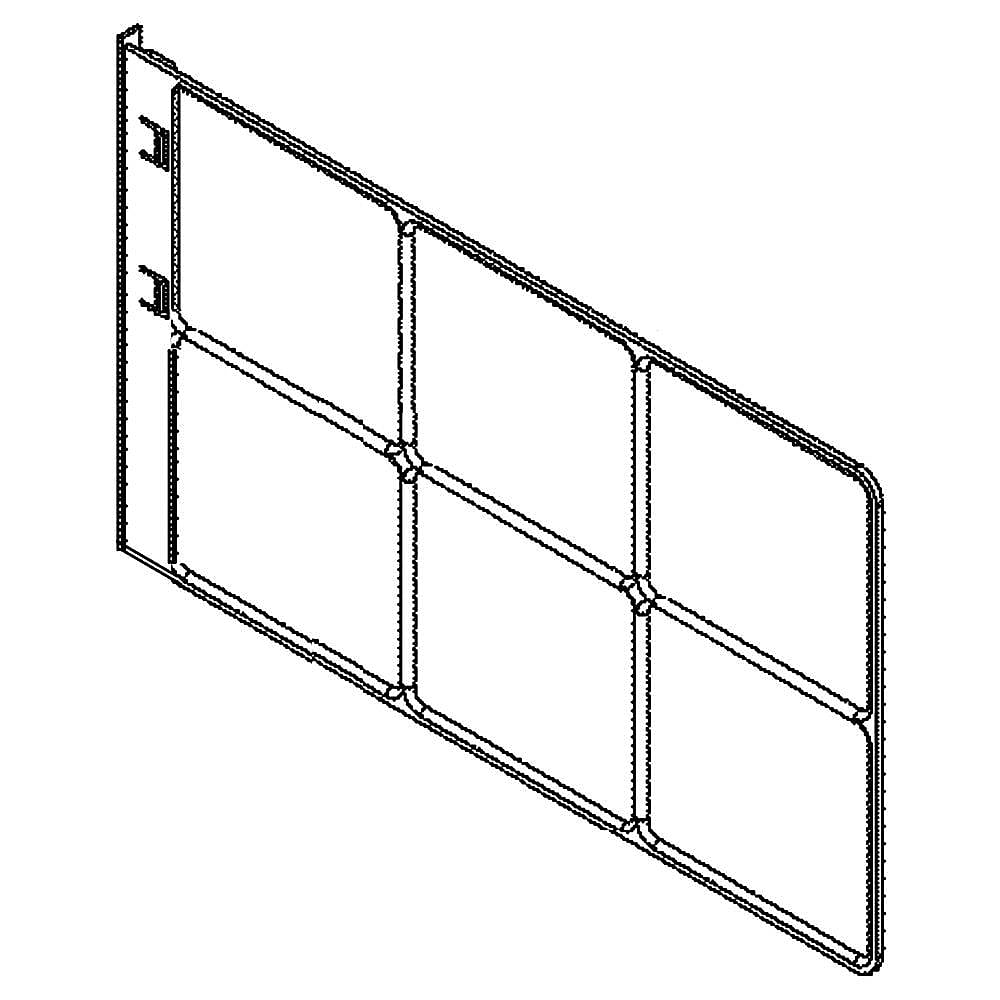 GE Part #wj85X21746, Room Air Conditioner Air Filter | 17.00 x 11.90 x 2.30