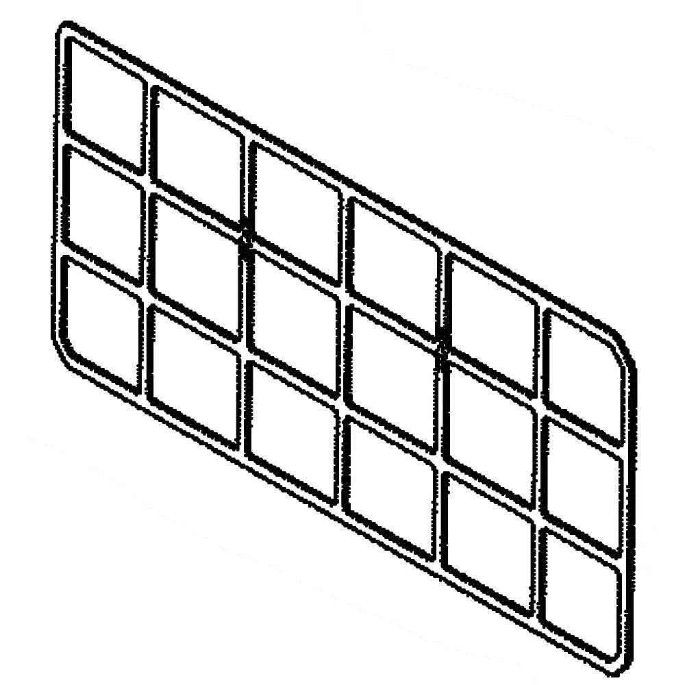 GE Part #wj85X24905, Room Air Conditioner Air Filter