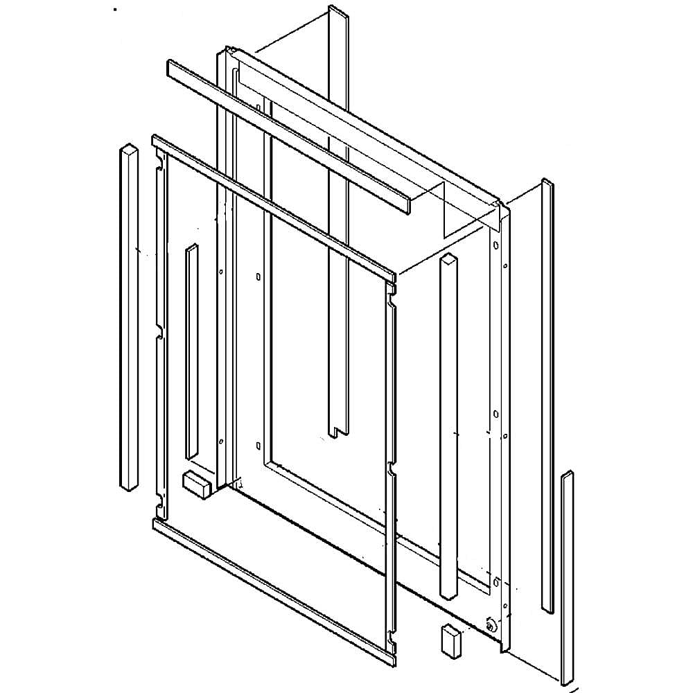 Part #wj90X10043, Cabinet