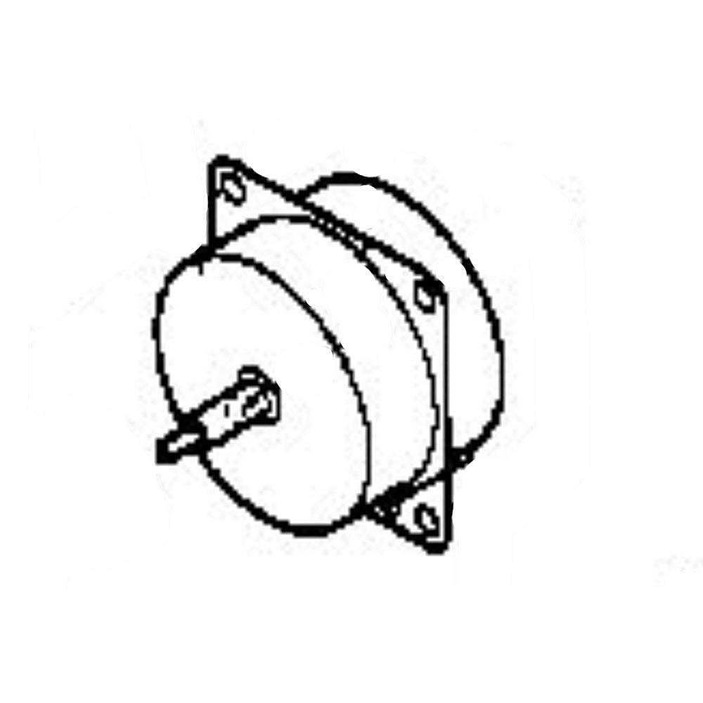 GE Part #wj94X10015, Room Air Conditioner Fan Motor | 6.80 x 5.00 x 5.00