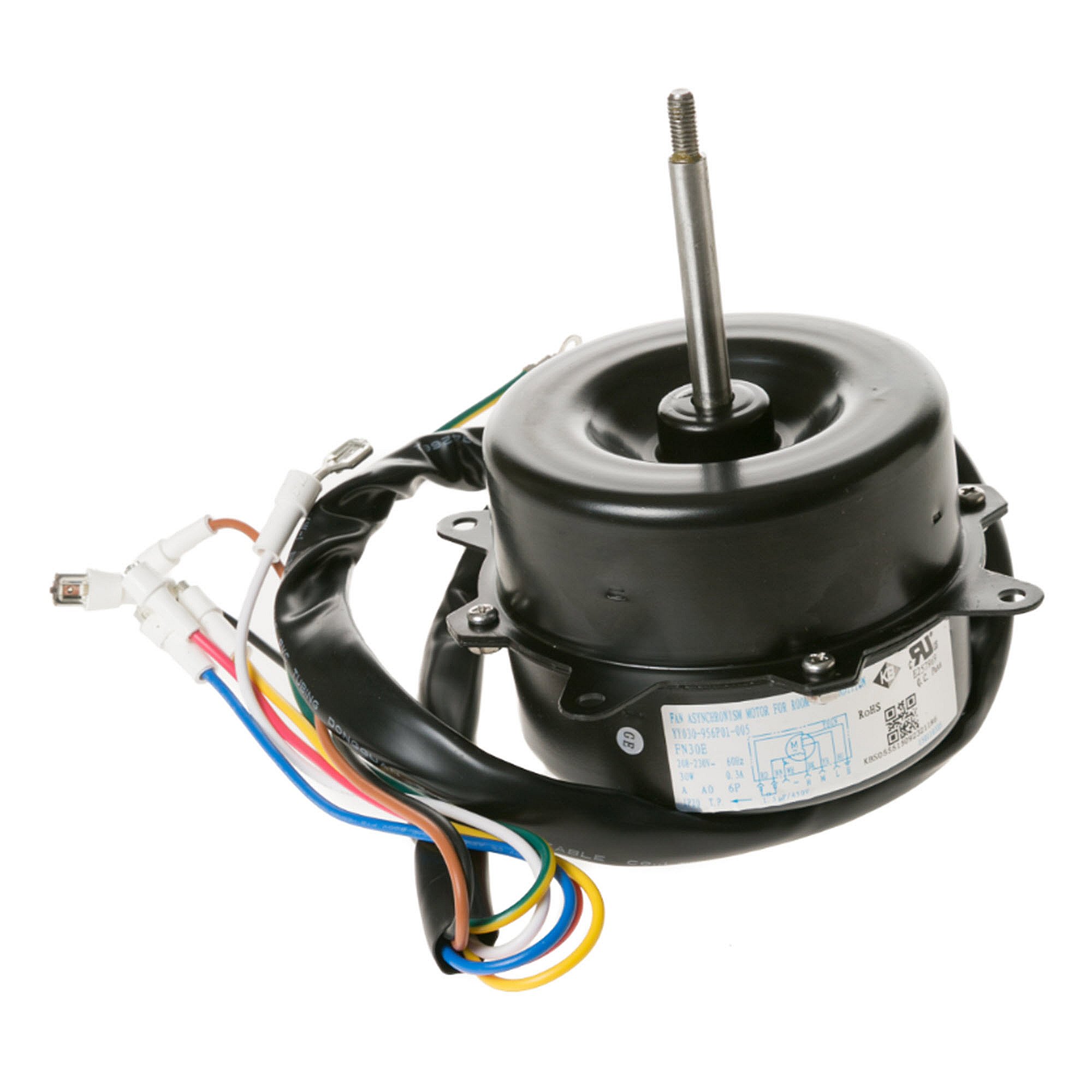 GE Part #wj95X10032, Fan Motor | 10.10 x 10.10 x 8.50