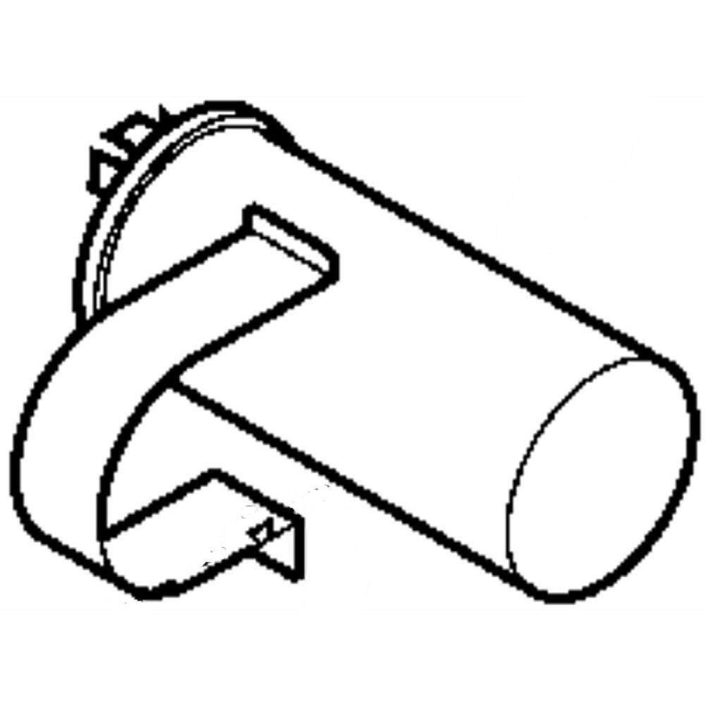 Part #wp20X10033, Room Air Conditioner Run Capacitor / 4.40 x 2.50 x 2.50