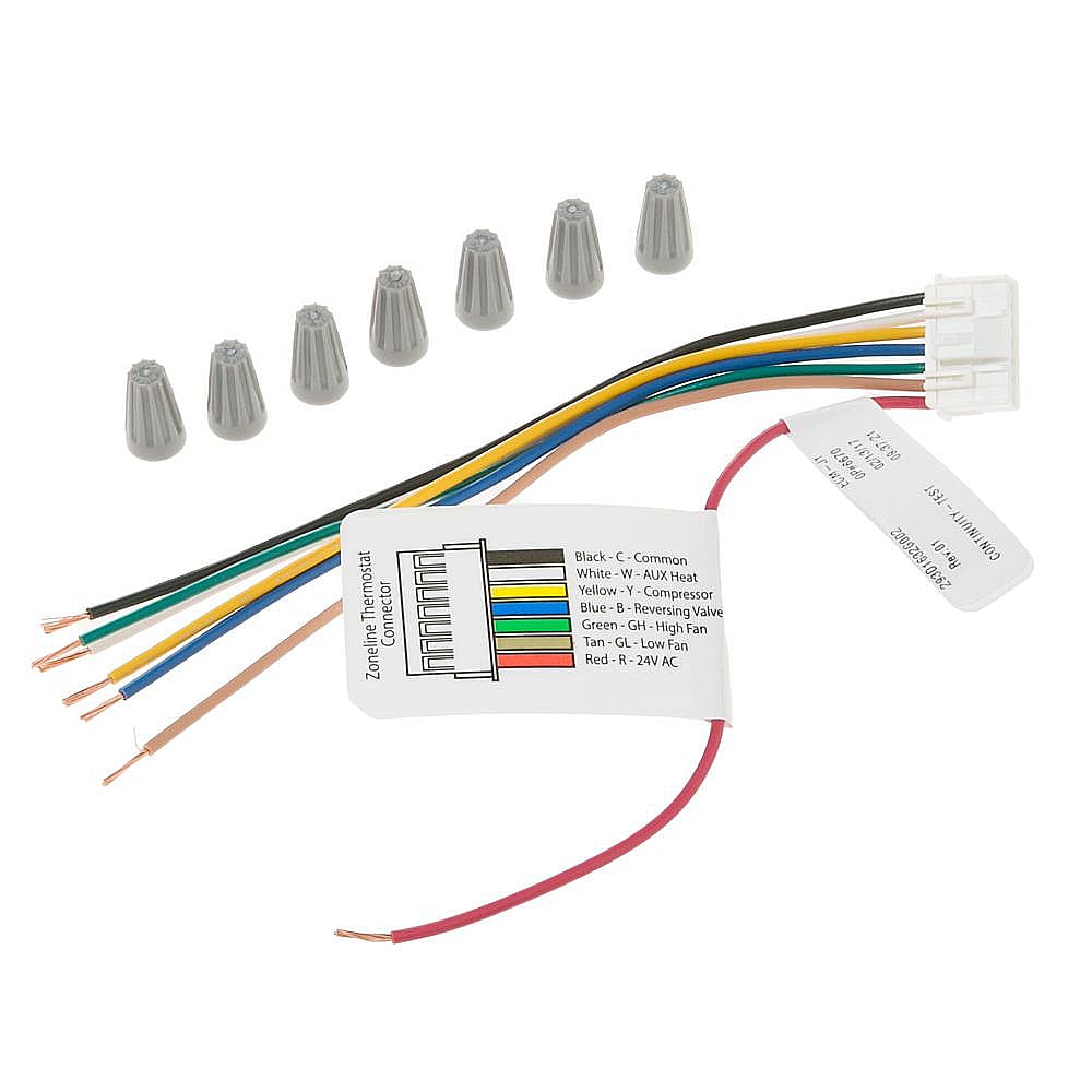 GE Part #wp26X21585, Room Air Conditioner Thermostat Wire Harness Assembly | 8.00 x 7.50 x 0.50