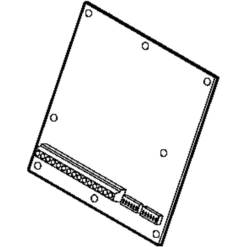 Part #wp29X10042, Room Air Conditioner Electronic Control Board / 8.10 x 7.60 x 2.20
